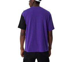 New Era T-Shirt NBA Cut and Sew Loslak lila/wh/bk