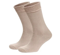 NoblesBox Thermosocken Herren Wintersocken Beige/Braun/Lila/Grau/Khaki