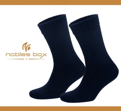 NoblesBox Thermosocken Herren Wintersocken Dunkelblau