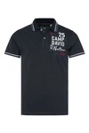 CAMP DAVID Poloshirt Dunkelblau/Schwarz