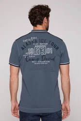 CAMP DAVID Poloshirt Dunkelblau/Blau/Grau