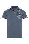 CAMP DAVID Poloshirt Dunkelblau/Blau/Grau