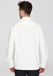 KnowledgeCotton Apparel Hemd Harald Weiß/Creme