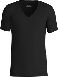 T-Shirt Cotton Code mit V-Ausschnitt und perfekter Passform