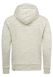 Amaci&Sons Kapuzenpullover Sweatjacke TARRANT Khaki/Beige/Creme/Grau
