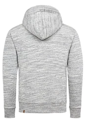 Amaci&Sons Kapuzenpullover Sweatjacke TARRANT Hellgrau/Grau