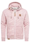 Amaci&Sons Kapuzenpullover Sweatjacke TARRANT Rosa