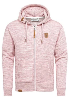Amaci&Sons Kapuzenpullover Sweatjacke TARRANT Rosa