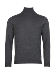 Strickpullover HERREN-PULLOVER 1/1 ARM, SILVER