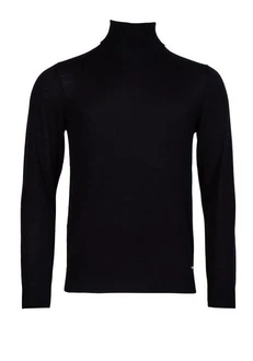 Roy Robson Strickpullover Herren-Pullover 1/1 Arm Dunkelblau/Schwarz