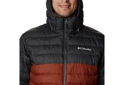 Columbia Powder Lite Hooded Jacket Rot/Braun/Orange