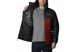 Columbia Powder Lite Hooded Jacket Rot/Braun/Orange