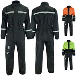 BULLDT Regenoverall BLD-Rainsuit-1 Herren Motorrad Regenkombi Gelb/Dunkelblau/Orange/Lila/Grün