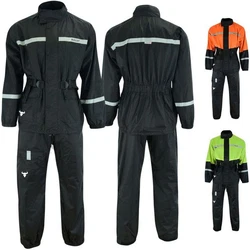 BULLDT Regenoverall BLD-Rainsuit-1 Herren Motorrad Regenkombi Gelb/Dunkelblau/Orange/Lila/Grün