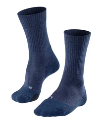 FALKE Wandersocken TK2 Explore Wool Dunkelblau/Blau
