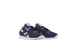 Reebok Classic CL NYLON Sneaker Dunkelblau/Blau/Hellblau