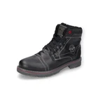 Dockers by Gerli Schnürboots Schwarz/Dunkelrot