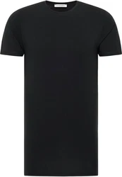 Eterna Rundhalsshirt Schwarz/Dunkelblau/Dunkelgrau
