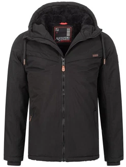 Alessandro Salvarini Winterjacke ASLighty Schwarz/Dunkelgrau/Grau