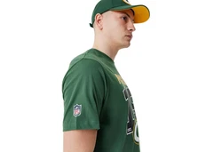 New Era T-Shirt NFL Grepac Wordmrk Dunkelgrün/Grün