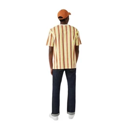 T-Shirt T-Shirt NEYYAN MBL Oversi Stripe, G M, F gry/to/yel