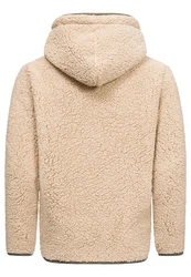 Amaci&Sons Kapuzenpullover SUNNYVALE Hoodie Sweatshirt Beige/Creme/Braun