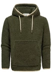 Amaci&Sons Kapuzenpullover SUNNYVALE Hoodie Sweatshirt Dunkelgrün/Grün