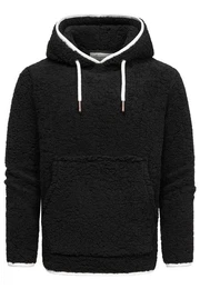 Kapuzenpullover SUNNYVALE Kapuzenpullover Teddyfell Herren Teddy Sweatjacke Plsch Hoodie Pullover Sweatshirt