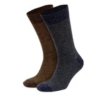 NoblesBox Norwegersocken Herren Khaki/Dunkelbraun/Dunkelblau/Dunkelgrün/Braun/Schwarz