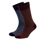 NoblesBox Norwegersocken Herren Bordeaux/Dunkelrot/Mischfarben/Lila/Dunkelblau NoblesBox Norwegersocken Herren Bordeaux/Dunkelrot/Mischfarben/Lila/Dunkelblau