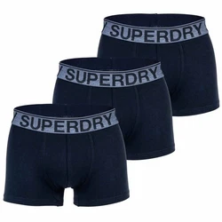 Superdry Herren Boxershorts TRUNK TRIPLE PACK eclipse navy