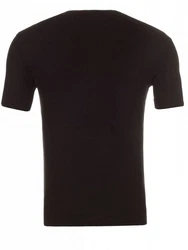 Yazubi V-Shirt Basic V-Neck Tee Schwarz