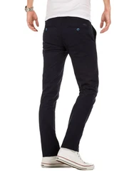 WOTEGA Chinohose Adriano Herren Slim Fit Chinohose Dunkelblau
