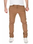 WOTEGA Chinohose Adriano Herren Slim Fit Chinohose Khaki/Braun/Beige