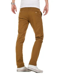 WOTEGA Chinohose Adriano Herren Slim Fit Chinohose Khaki/Braun/Beige