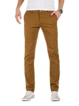 WOTEGA Chinohose Adriano Herren Slim Fit Chinohose Khaki/Braun/Beige WOTEGA Chinohose Adriano Herren Slim Fit Chinohose Khaki/Braun/Beige