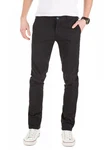 WOTEGA Chinohose Adriano Herren Slim Fit Chinohose Schwarz/Khaki/Dunkelgrau/Dunkelbraun/Bordeaux WOTEGA Chinohose Adriano Herren Slim Fit Chinohose Schwarz/Khaki/Dunkelgrau/Dunkelbraun/Bordeaux