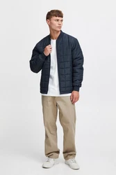 !Solid Steppjacke SDGlen Dunkelblau/Blau/Hellblau