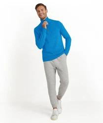 FALKE Strickpullover Grau/Hellblau/Blau