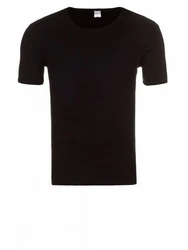 Yazubi Rundhalsshirt Basic Crew Neck Tee Schwarz/Lila/Dunkelbraun/Dunkelrot