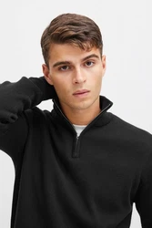 Casual Friday Troyer CFKarl 0105 Milano Knit Zipper (20504889) 20504889