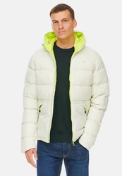Jeff Green Leichtdaunenjacke Leif Gelb/Weiß