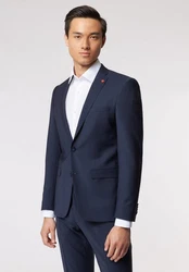 Roy Robson Anzug Extra Slim Fit Dunkelblau/Hellblau