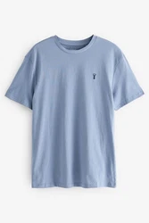 Next Pyjama-Set im 3er-Pack Grau/Dunkelblau/Blau