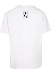 Merchcode T-Shirt Herren Love Heavy Oversized Tee Weiß