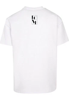 Merchcode T-Shirt Herren Love Heavy Oversized Tee Weiß