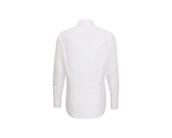 Seidensticker Herren Shaped Bügelfrei Kent Langarm Business Shirt Weiß/Creme