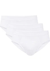 CALIDA Slip Herren 3er Pack Natural Benefit weiß