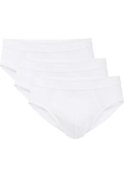 CALIDA Slip Herren 3er Pack Natural Benefit weiß