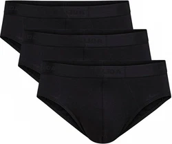 CALIDA Slip Herren 3er Pack Natural Benefit schwarz